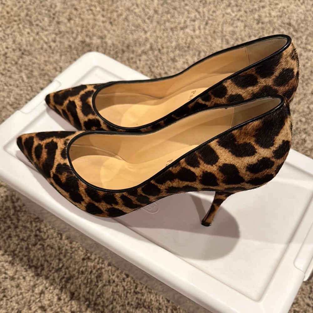 Christian Louboutin Leopard Women's Shoes - Picture 8 of 8